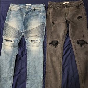 Pacsun biker denims